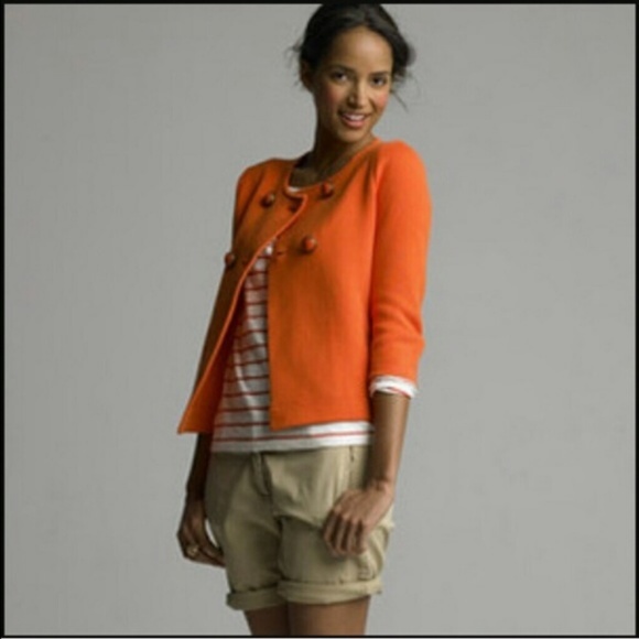 J. Crew Candace Jacket in Orange - Picture 7 of 8